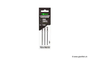 Korda Kable Leadcore Leader Ring Swivel 50cm