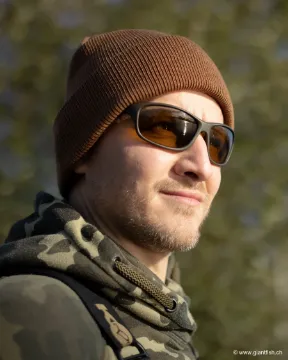 Lunettes Polarisantes Korda Sunglasses Wraps Matt Green Frame / Yellow Lens MK2