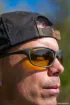 Image de Lunettes Polarisantes Korda Sunglasses Wraps Matt Green Frame / Yellow Lens MK2