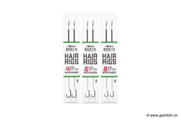 Bas de Ligne Monté Korda Basix Hair Rigs Wide Gape - par 2