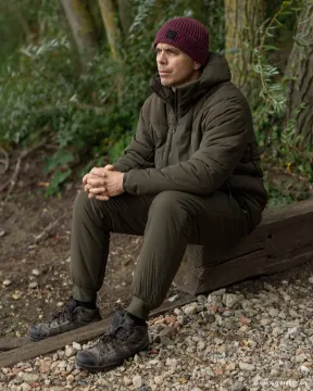 Veste Homme Korda Insulated Hooded Jacket - Dark Olive