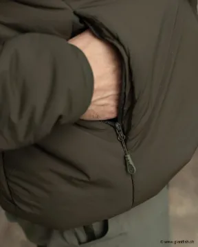 Veste Homme Korda Insulated Hooded Jacket - Dark Olive