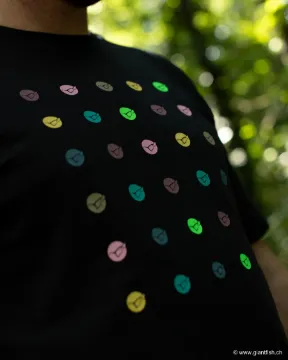T-Shirt Korda LE Dot Tee Black - Noir