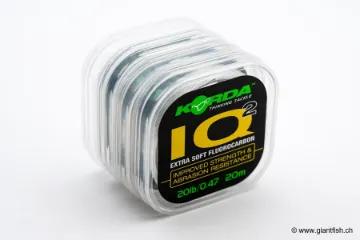Fluorocarbone Korda IQ Extra Soft Fluorocarbon Hooklink - 20 m