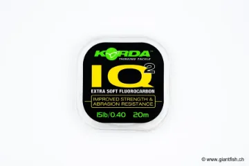 Fluorocarbone Korda IQ Extra Soft Fluorocarbon Hooklink - 20 m
