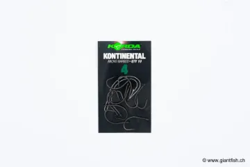 Hameçon Korda Kontinental Hook - par 10