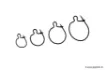 Picture of Montage Korda Maggot Klip - Pack of 10