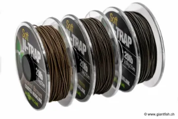 Tresse à Bas de Ligne Gainée Korda N-Trap Soft