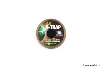 Tresse à Bas de Ligne Gainée Korda N-Trap Soft