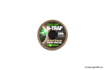 Tresse Gainée Korda N-Trap Semi Stiff - 20 m