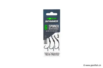 Hameçon Korda Spinner Hook Sections Spinner - par 3