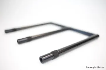 Support Détecteur Korda Singlez Upright Aluminium Black - Noir