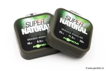 Tresse Bas de Ligne Korda Super Natural Gravel Brown