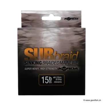 Tresse Korda Sub Braid