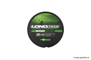 LongChuck Tapered Mainline Green 10-30lb/0.27-0.47mm