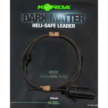 Dark Matter Leader Heli Safe Weed 40lb 50cm