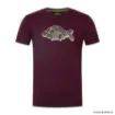 Picture of T-Shirt Korda Outline Tee Burgundy