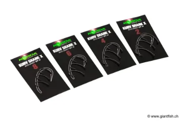Hameçon Korda Kurv Shank X - par 10