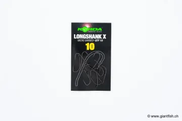Hameçon Korda Longshank X Hooks - par 10