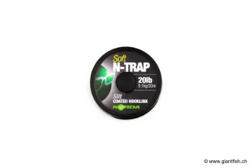 Tresse à Bas de Ligne Gainée Korda N-Trap Soft