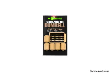 Appât en Plastique Korda Slow Sinking Dumbell