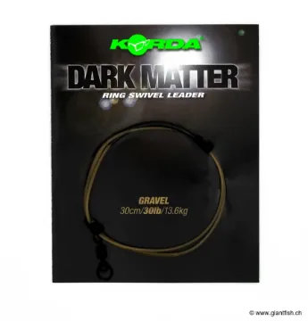 Bas de Ligne Korda Dark Matter Leader Ring Swivel