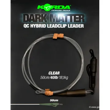 Leader Korda Dark Matter Leader QC Hybrid Clip