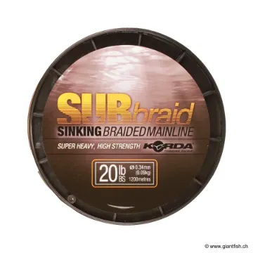 Tresse Korda Sub Braid