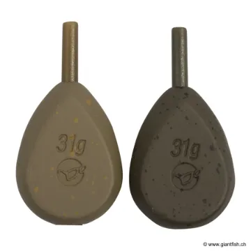 Plomb Korda Square Pear Inline - par 2