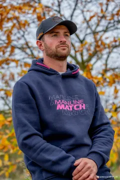 Sweat Mainline Match Hoodie - Navy - Bleu