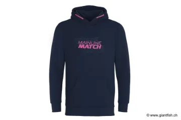 Sweat Mainline Match Hoodie - Navy - Bleu