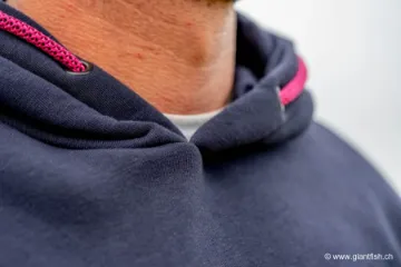 Sweat Mainline Match Hoodie - Navy - Bleu