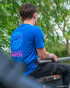 T-Shirt Mainline Match Tee - Navy - Bleu