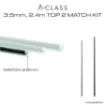 Bild von Kit Stipprute Guru ZERO 400 Match Kit 3.5 mm Top 2 - 2 Teile - 2.4 m