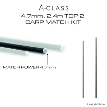 Kit Canne Coup Guru ZERO 400 Match Power Kit 4.7 mm Top 2 - 2 brins - 2.4 m