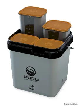 Seau & Compartiments Guru Bucket Plus 4 System - 17 l