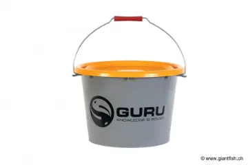Seau à Amorce Guru Bucket Grey - 18 l - Gris