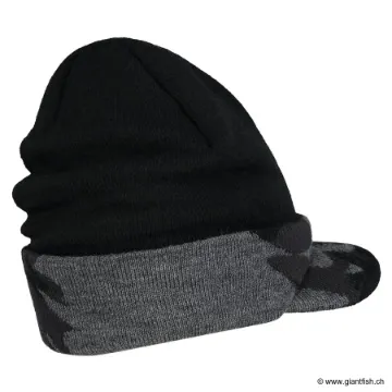 Bonnet Guru Black Peak Beanie - Noir