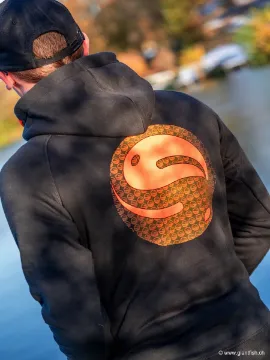 Sweat Guru Hoodie Black S - Noir