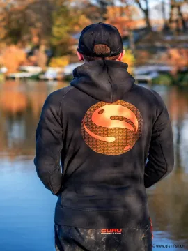 Sweat Guru Hoodie Black S - Noir