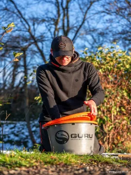 Sweat Guru Hoodie Black S - Noir