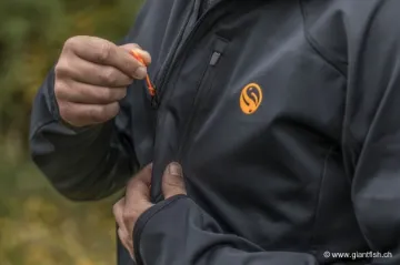 Veste Guru Polar Softshell Jacket Black - Noire