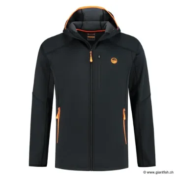 Veste Guru Polar Softshell Jacket Black - Noire