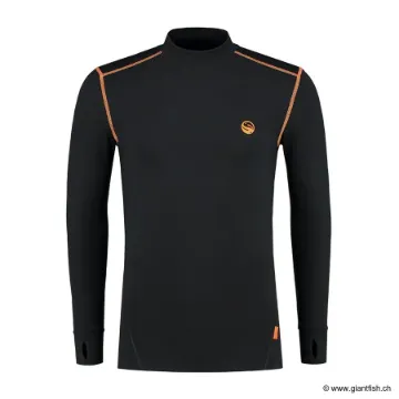T-Shirt Manches Longues Guru Thermal Long Sleeve Shirt Black - Noir