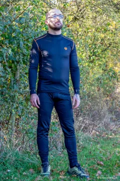 T-Shirt Manches Longues Guru Thermal Long Sleeve Shirt Black - Noir