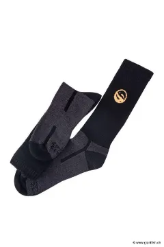 Chaussettes Guru Merino Wool Socks Black - Noires
