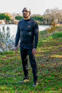 Pantalon Thermique Guru Thermal Leggings Black - Noir
