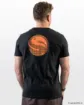 Bild von T-Shirt Kurzarm Guru Gradient Logo Tee Black - Schwarz