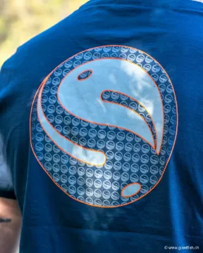 T-Shirt Manches Courtes Guru Intersect Tee - Marine