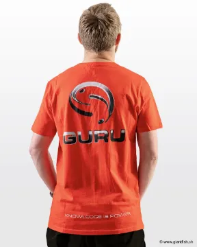 T-Shirt Guru Semi Logo Tee Red - Rouge